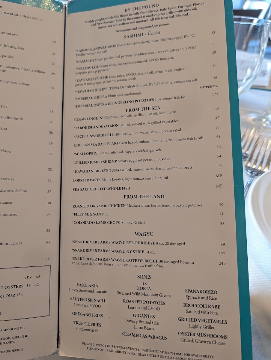 Menu Avra Beverly Hills-7